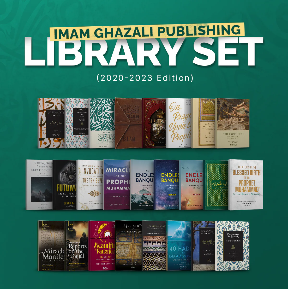 Imam Ghazali Publishing Library Set (2020-2023 Edition)