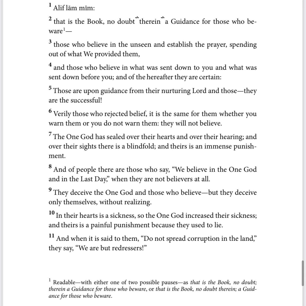 The Meanings of the Inimitable Quran: A Lection-Based Rendering in English - Image 6
